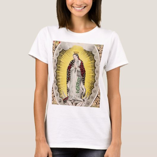 グアダルーペの我々の婦人 Tシャツ (正面)