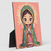 グアダルーペの私たちのレディかわいいかわいいスタイル フォトプラーク (側面)