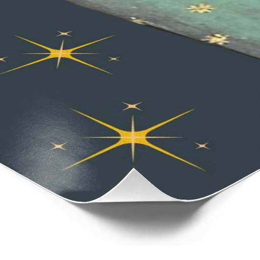 グアダルーペの私たちのヴァージンメアリー光沢ポスター ポスター (コーナー)