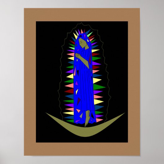 グアダルーペの私たちの女性ポスター ポスター (正面)