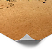 グアダルーペの私たちの女性ヴァージンメアリーカトリックのメキシコ ポスター (角)