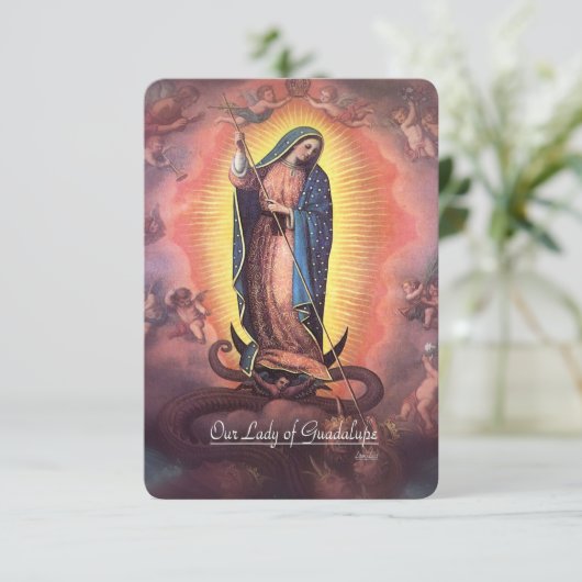 グアダルーペの私達の女性12暗記と エンクロージャーカード (スタンド正面)