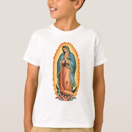 グアダルーペの聖母のキッズTシャツ Tシャツ