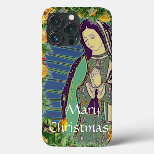 グアダルーペの聖母のクリスマス Case-Mate iPhケース iPhoneケース (裏面)