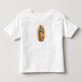 グアダルーペの聖母のトドラーTシャツ トドラーTシャツ