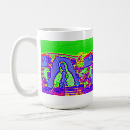 グアダルーペの聖母 コーヒーマグカップ (左)