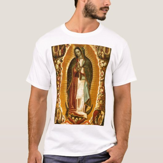 グアダルーペの聖母 マリア様 Tシャツ (正面)