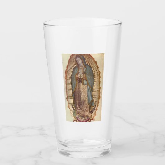 グアダルーペの聖母 (Nuestra Señora) (聖母) タンブラーグラス (正面)