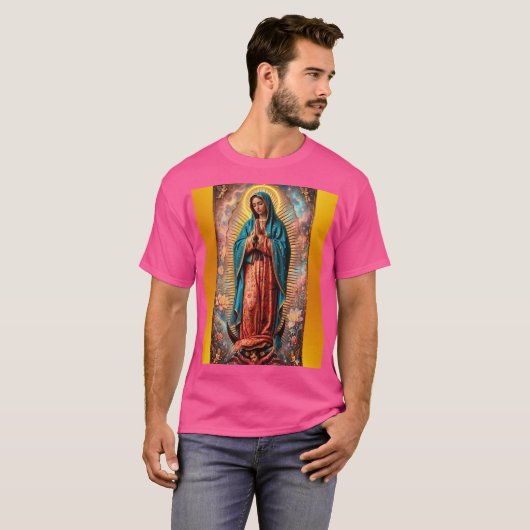グアダルーペの聖母 Tシャツ (正面フル)