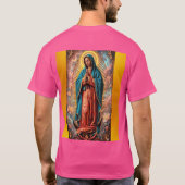 グアダルーペの聖母 Tシャツ (裏面)