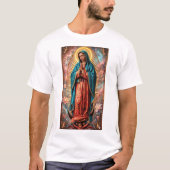 グアダルーペの聖母 Tシャツ (正面)