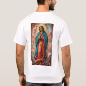 グアダルーペの聖母 Tシャツ (裏面)