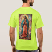 グアダルーペの聖母 Tシャツ (裏面)
