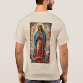 グアダルーペの聖母 Tシャツ (裏面)