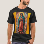 グアダルーペの聖母 Tシャツ (正面)