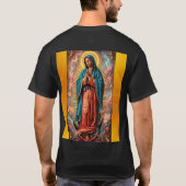 グアダルーペの聖母 Tシャツ (裏面)