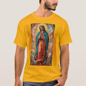グアダルーペの聖母 Tシャツ (正面)