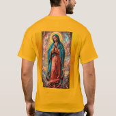 グアダルーペの聖母 Tシャツ (裏面)