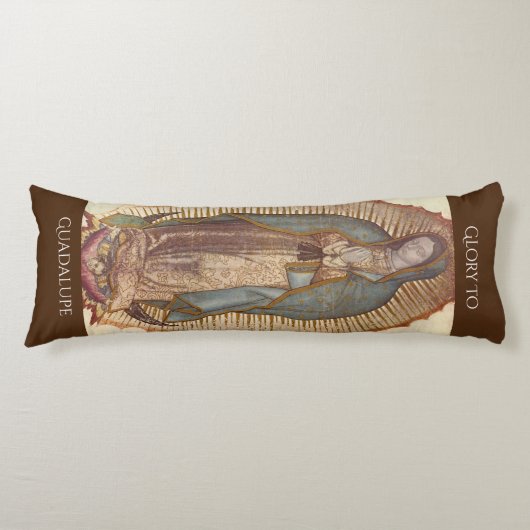 グアダルーペへの栄光抱き枕 ボディピロー (正面)