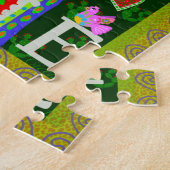 グアダルーペエンジェル平和の我々の女性 ジグソーパズル (側面)