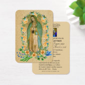 グアダルーペカソリッスペインのク葬儀聖祈りの言葉 (デスク)