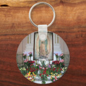 グアダルーペキーチェーンの我々の女性 キーホルダー (正面)