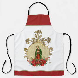 グアダルーペクリスマスヴァージンマリア エプロン