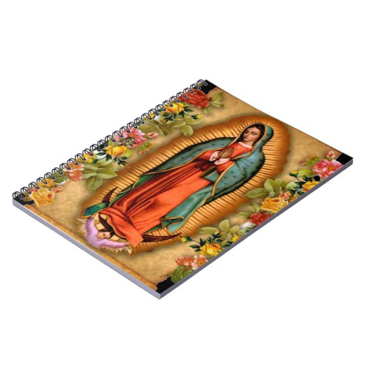 グアダルーペサンタマリアスペインのヴァージン ノートブック (左側)