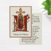 グアダルーペスペインのカトリック朝の提供祈りの言葉 (デスク)