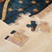 グアダルーペスペインのメアリー葬儀祈りの言葉ホリー ジグソーパズル (側面)