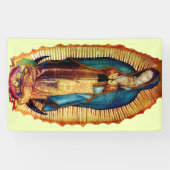 グアダルーペティルマヴァージンメアリーバナー 横断幕 (横)