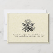 グアダルーペバラファーストコミューン招待状 招待状 (裏面)