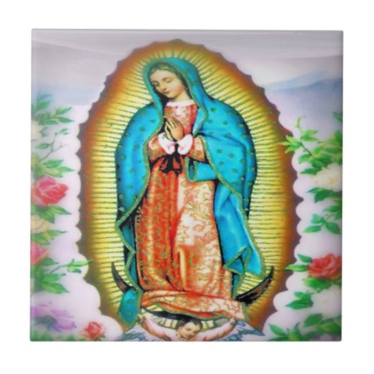 グアダルーペフローラ タイル (正面)
