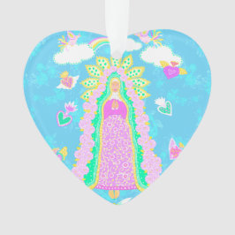 グアダルーペブルーの我々の女性 オーナメント