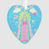 グアダルーペブルーの我々の女性 オーナメント (正面)