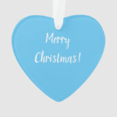 グアダルーペブルーの我々の女性 オーナメント (裏面)