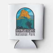 グアダルーペマウンテンズナショナルパークテキサス州ヴィンテージ 缶クーラー (正面)