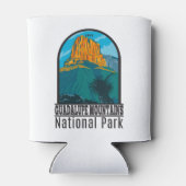 グアダルーペマウンテンズナショナルパークテキサス州ヴィンテージ 缶クーラー (裏面)