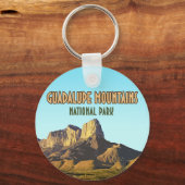 グアダルーペマウンテンズナショナルパークテキサス州 キーホルダー (正面)