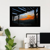 グアダルーペマウンテンズナショナルパークテキサス州 ポスター (ホームオフィス)