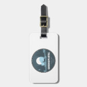 グアダルーペマウンテンズナショナルパークディアー ラゲッジタグ (正面縦)