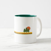 グアダルーペマウンテンズナショナルパークパインツリーズサン ツートーンマグカップ (正面右)