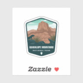 グアダルーペマウンテン国立公園 |ダイカットのシール シール (シート)