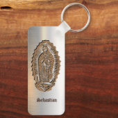 グアダルーペマザーメアリーカトリック キーホルダー (裏面)
