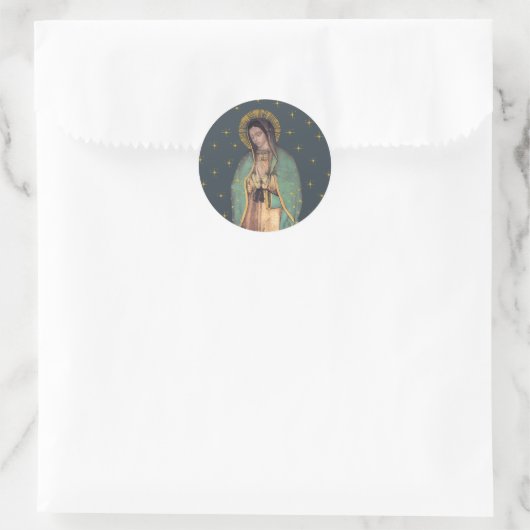 グアダルーペラウンドシールシートの私たちの女性 ラウンドシール (バッグ)