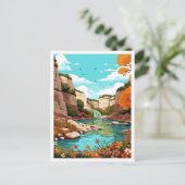 グアダルーペリバー州パークテキサス州ヴィンテージトラベル ポストカード (スタンド正面)