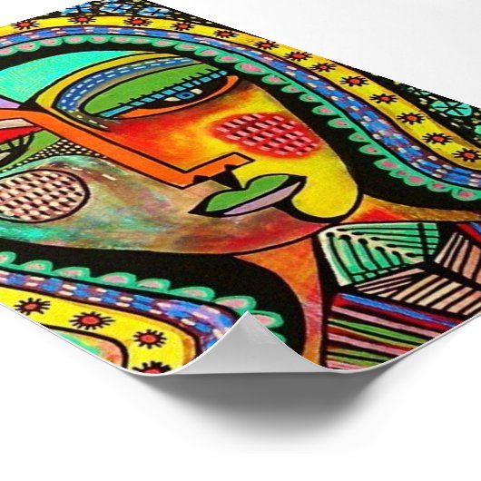 グアダルーペヴァージンのタラベラ恵みポスター ポスター (角)