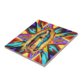 グアダルーペヴァージンマリアカラフルサン タイル (側面)