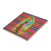 グアダルーペヴァージンマリア・ザラプカトリック タイル (側面)