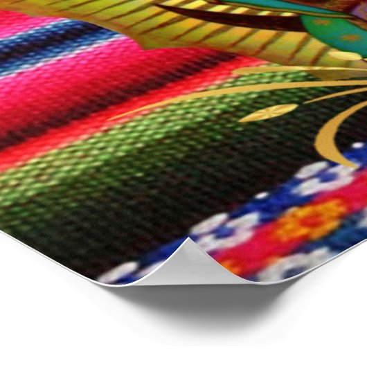 グアダルーペヴァージンマリア・ザラプカトリック ポスター (角)